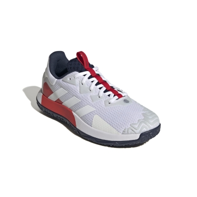 adidas Tennis Shoes SoleMatch Control Omnicourt white/red Men